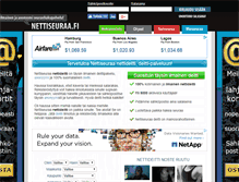 Tablet Screenshot of nettiseuraa.fi